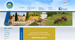 Desktop Screenshot of podlaskieit.pl